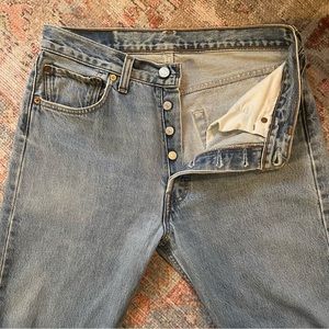 Levis Button Fly 501